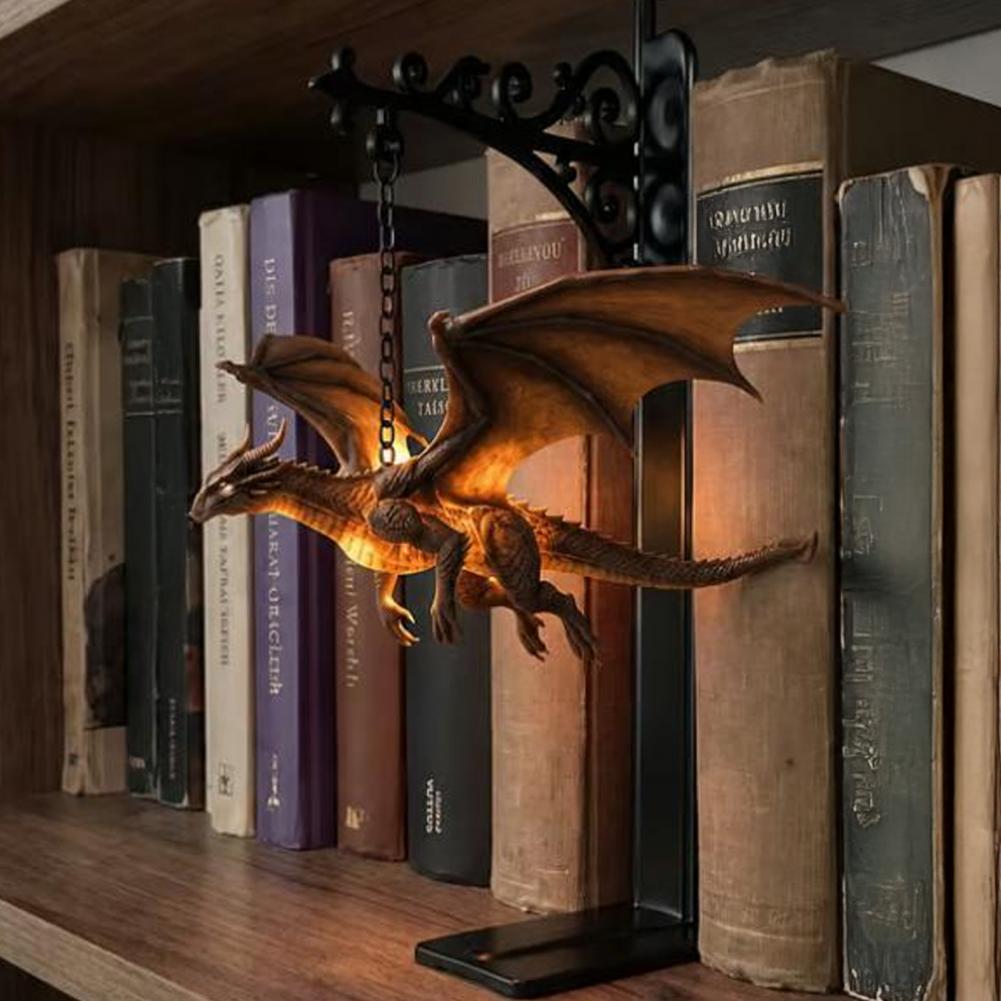 Laptop Accessories Light - Lampe fürs Schlafzimmer Drachen-Pendelleuchte Magische Fliegende