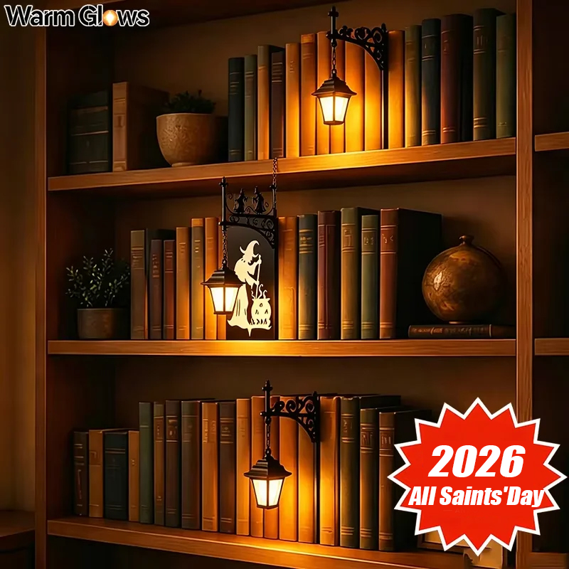 Laptop Accessories Light - Bücherregal-Lampe, Bibliotheks-Laterne, Mini-Bücherregal-Lampe, Buchnischen-Lampe, Lese-Nischen-Dekoration für