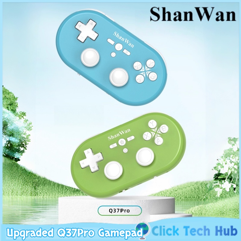 Mini Wireless Mouse - Verbesserter Shanwan Q37pro Mini tragbarer Gaming-Controller