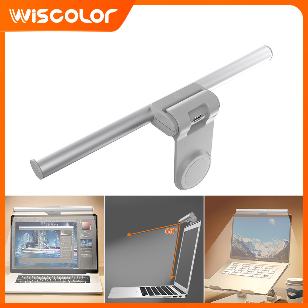 Laptop Accessories Light - Computer-Monitor-Lichtleiste Bildschirm-Hängelampe Notebook Dimmbare Laptop-Lichtleiste Tisch-Touch-Steuerung