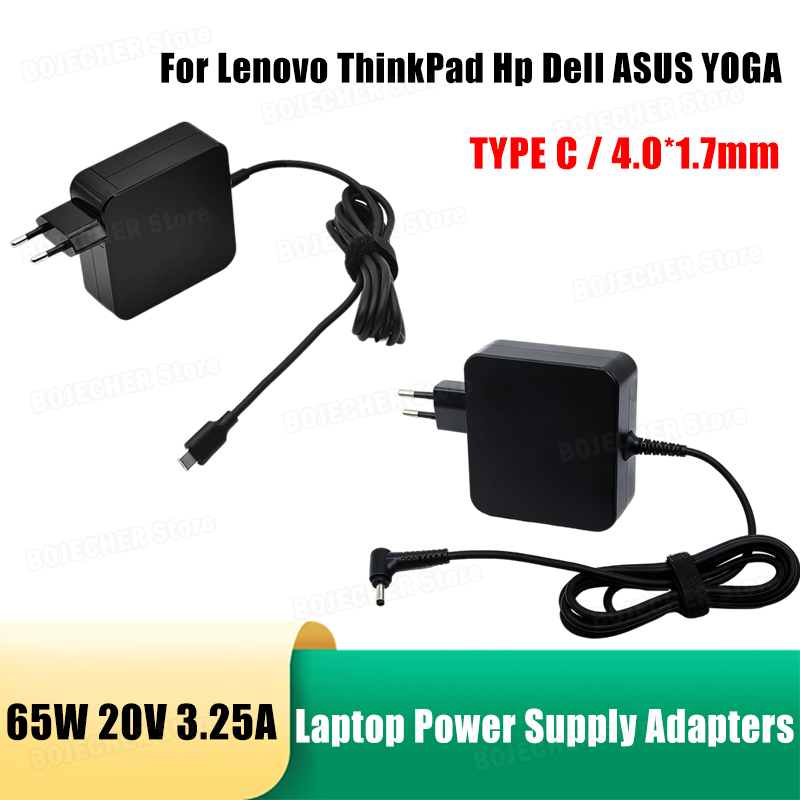 Laptop Accessories Hp - 65W 20V 3,25A Typ-C 4,0*1,7mm Laptop-Netzteiladapter