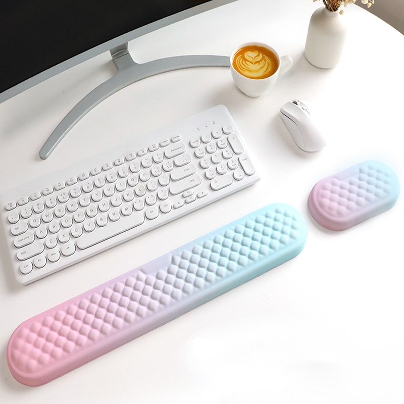 Wrist Rest Gel - Tastatur Handgelenk Rest Pad Set Weiche
