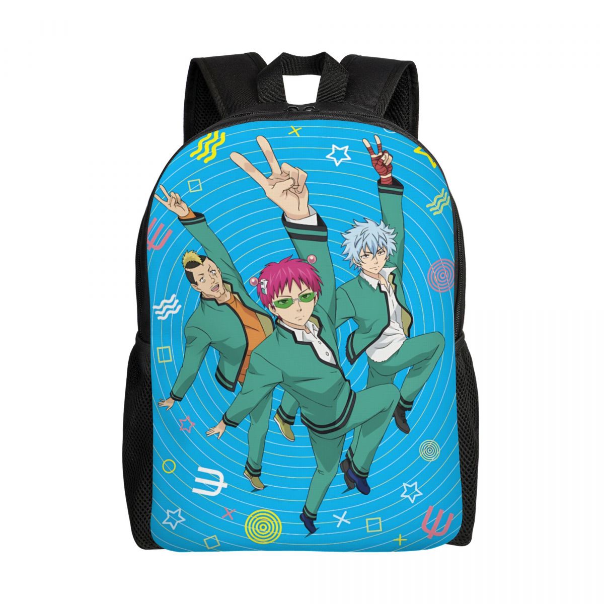 Laptop Accessories Cute - Personalisierter S-Saikies K Manga Niedlicher Reiserucksack