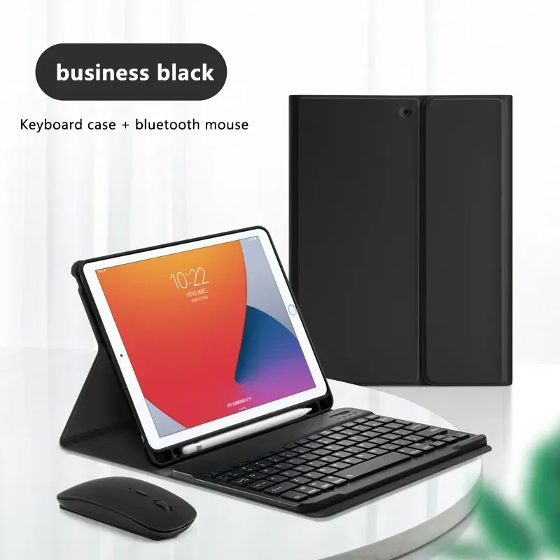 Mini Wireless Mouse - Bunte Candy Bluetooth-Tastaturhülle, Maus, magnetisches Leder,