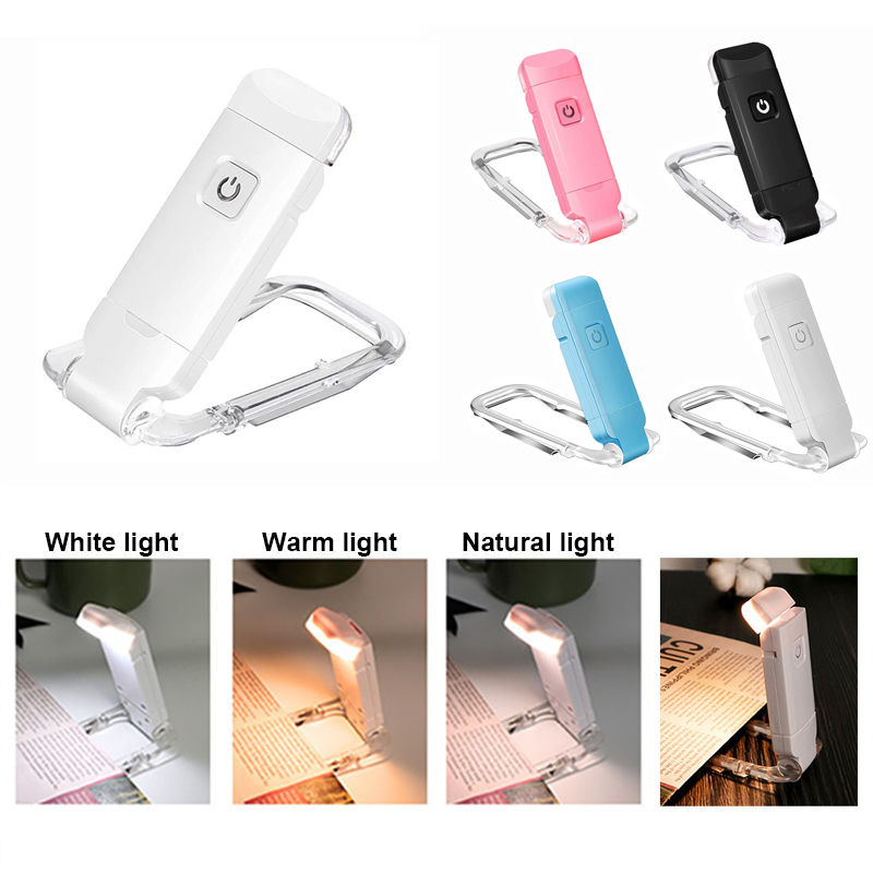 Laptop Accessories Light - Leselampe zum Anklemmen an Bücher, 3