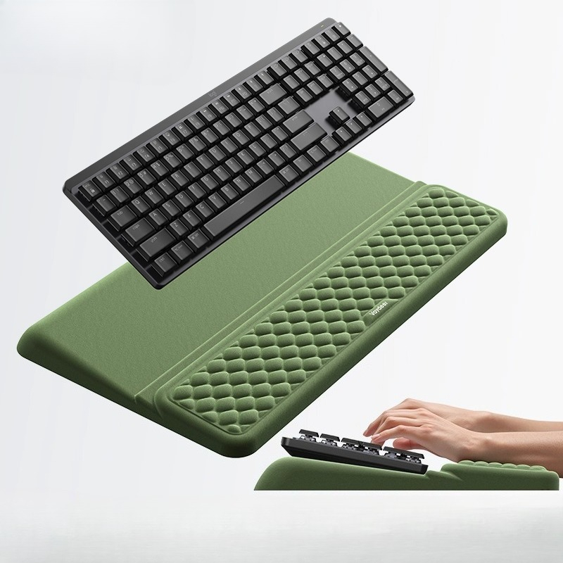 Wrist Rest Gel - 2-in-1-Handballenauflage aus Memory-Schaum, ergonomische All-in-One-Tastatur, Büro-Handballenauflage
