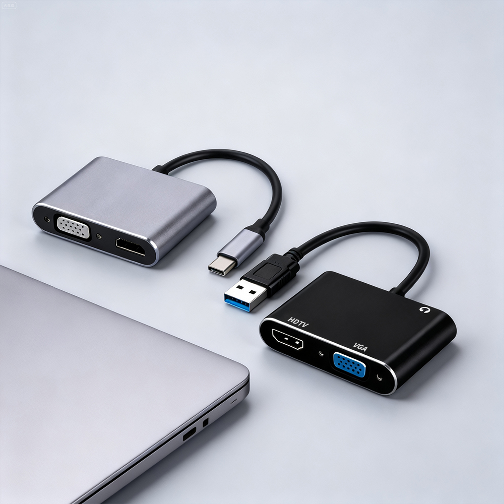USB 3.0/TYPE-C zu HDMI VGA Ada – Hdmi Vga Adapter Bewertung und Preis