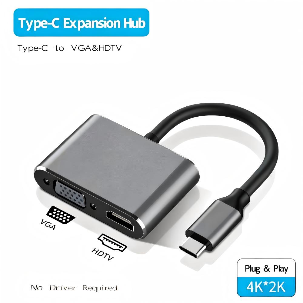 USB 3.0/TYPE-C zu HDMI VGA Ada – Hdmi Vga Adapter Bewertung und Preis