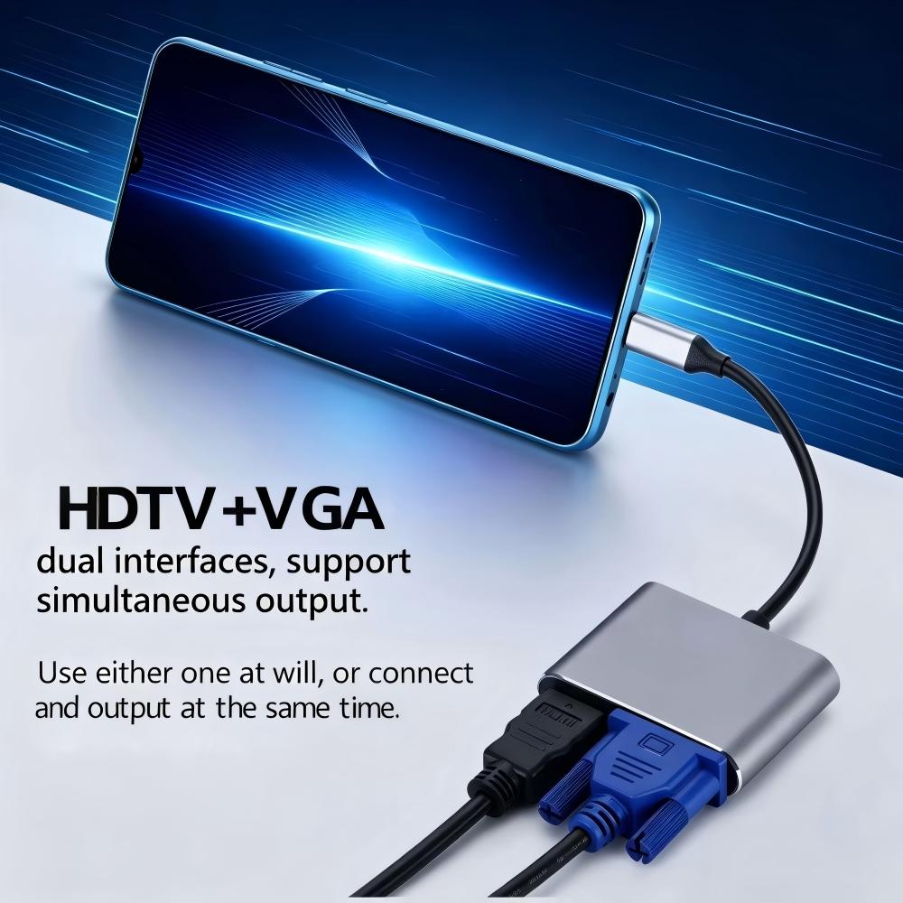 USB 3.0/TYPE-C zu HDMI VGA Ada – Hdmi Vga Adapter Bewertung und Preis