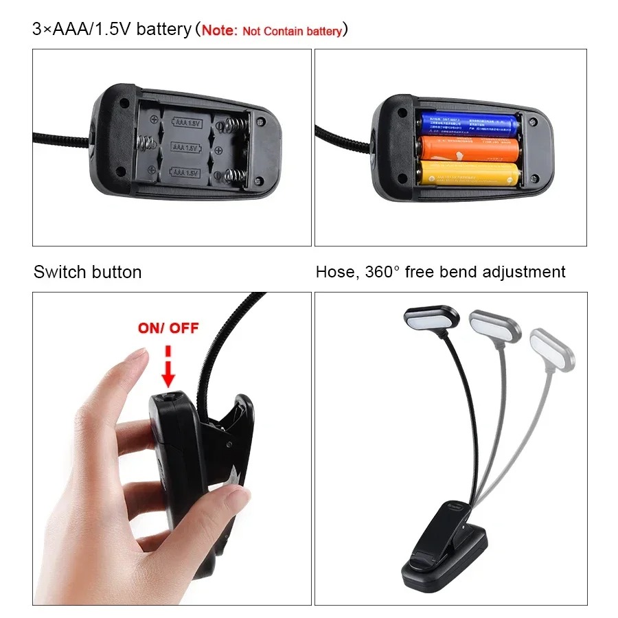 Mini-LED-Buchleuchte mit Clip, – Laptop Accessories Light Bewertung und Preis
