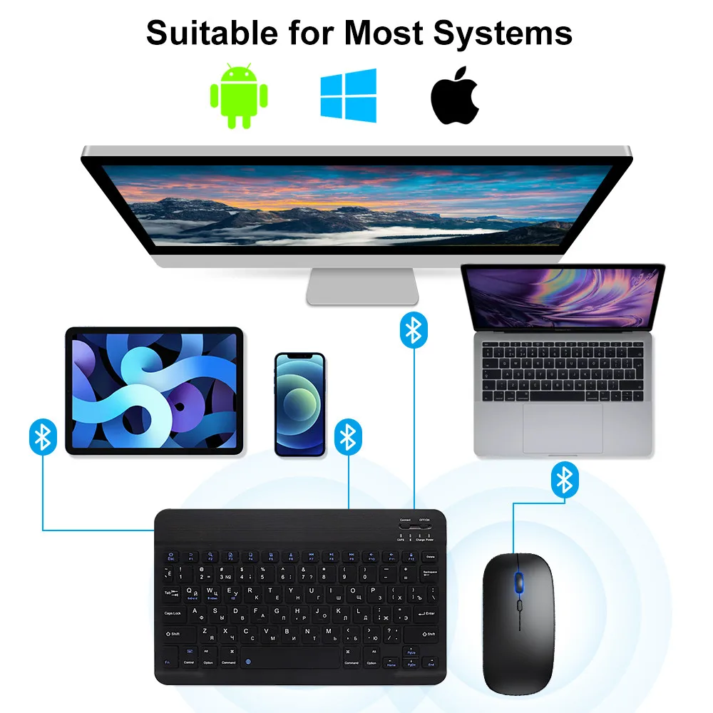 Neue 2025, drahtlose Bluetooth – Mini Wireless Mouse Bewertung und Preis