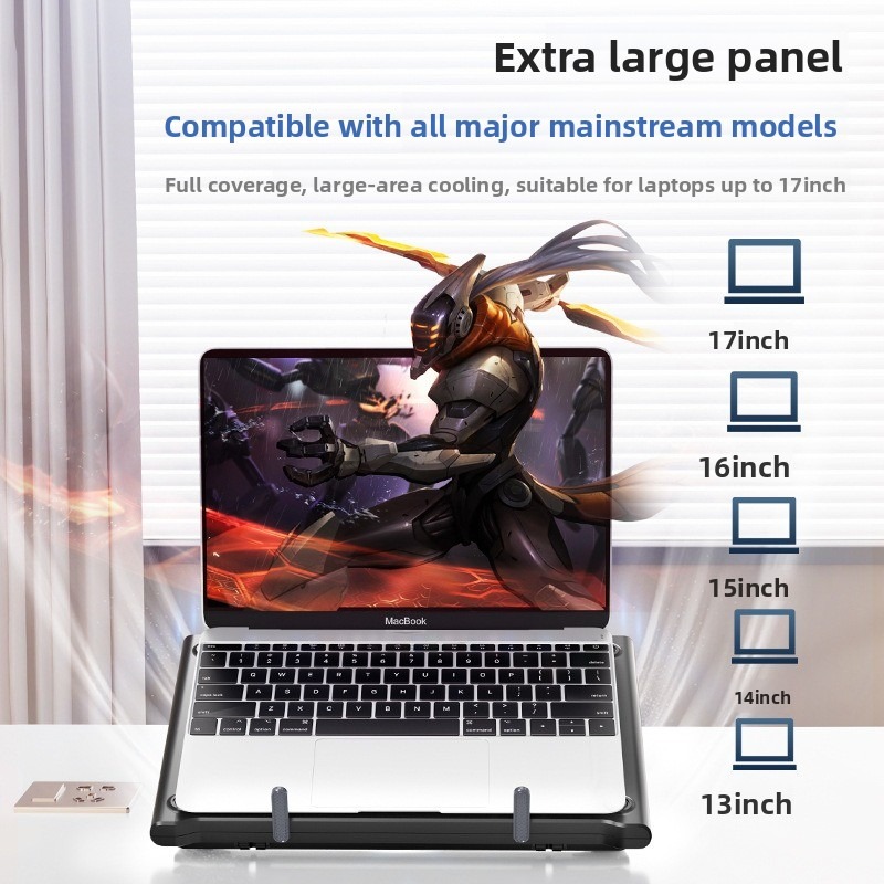 Laptop-Kühlpad, Dual-Turbo-Lüf – Laptop Accessories Cooling Pad Bewertung und Preis