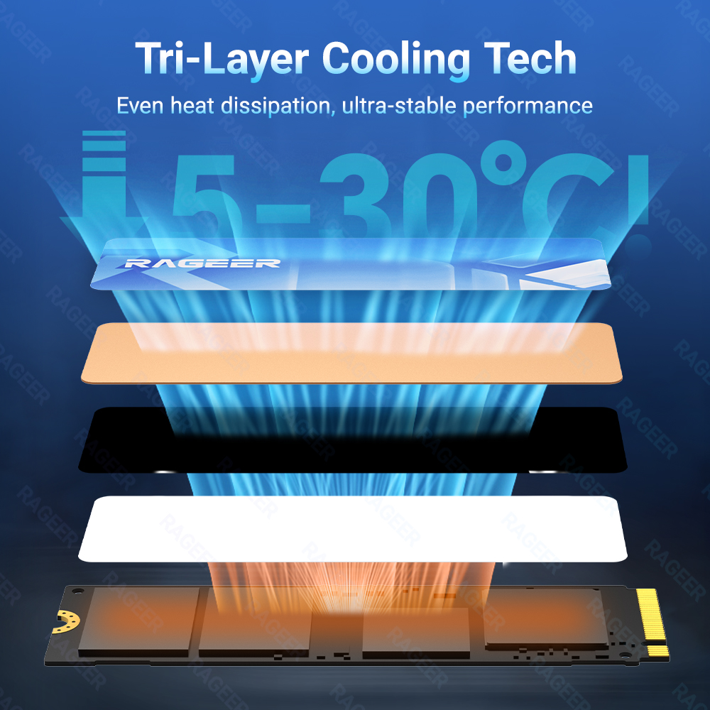 RAGEER M.2 2280 SSD-Kühler – G – Laptop Accessories Cooling Pad Bewertung und Preis
