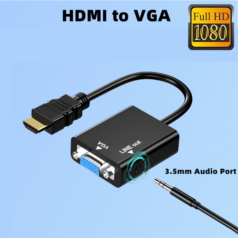 HDMI-kompatibel zu VGA Mit Aud – Hdmi Vga Adapter Bewertung und Preis