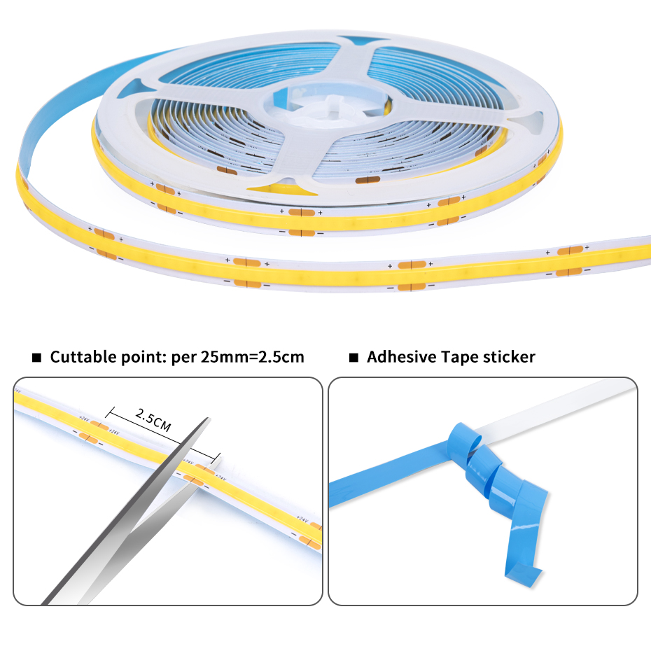1-5 m 12 V COB Schrank Sammlun – Laptop Accessories Light Bewertung und Preis