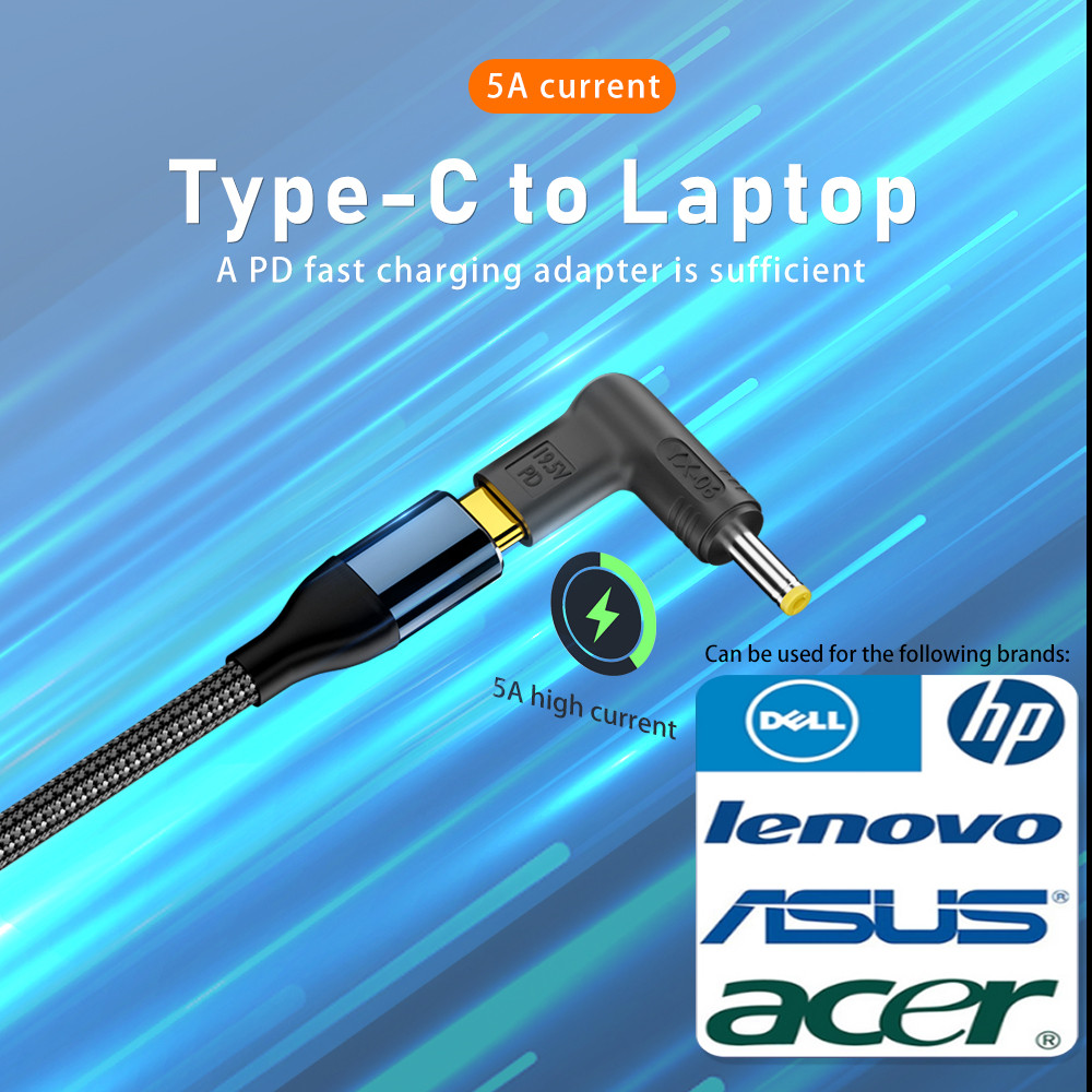 100 W USB Typ C zu DC Schnelll – Laptop Accessories Hp Bewertung und Preis