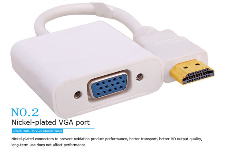 3PCS DTECH Fabrik Direkt Verka – Hdmi Vga Adapter Bewertung und Preis