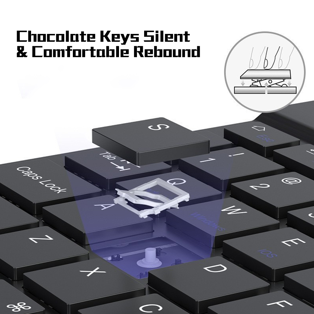 JP-Bluetooth-Tastatur und -Mau – Mini Wireless Mouse Bewertung und Preis