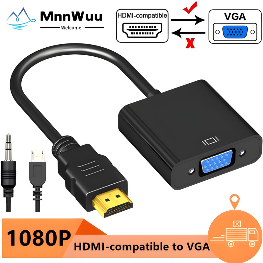1080P HDMI-kompatibel zu VGA A – Hdmi Vga Adapter Bewertung und Preis