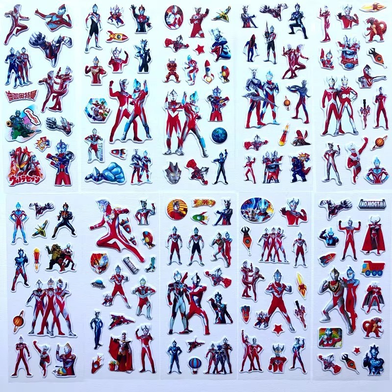 10 Stück Cartoon Ultraman 3D-B – Laptop Accessories Kids Bewertung und Preis